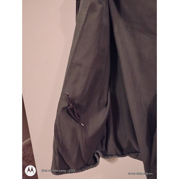 Rothco size large olive green M-65 field jacket with shoulder epaulettes and poc - Picture 4 of 6